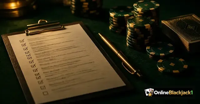 Hoe wij online casino's beoordelen: checklist met criteria voor licentie, uitbetaling en blackjackaanbod – OnlineBlackjack1